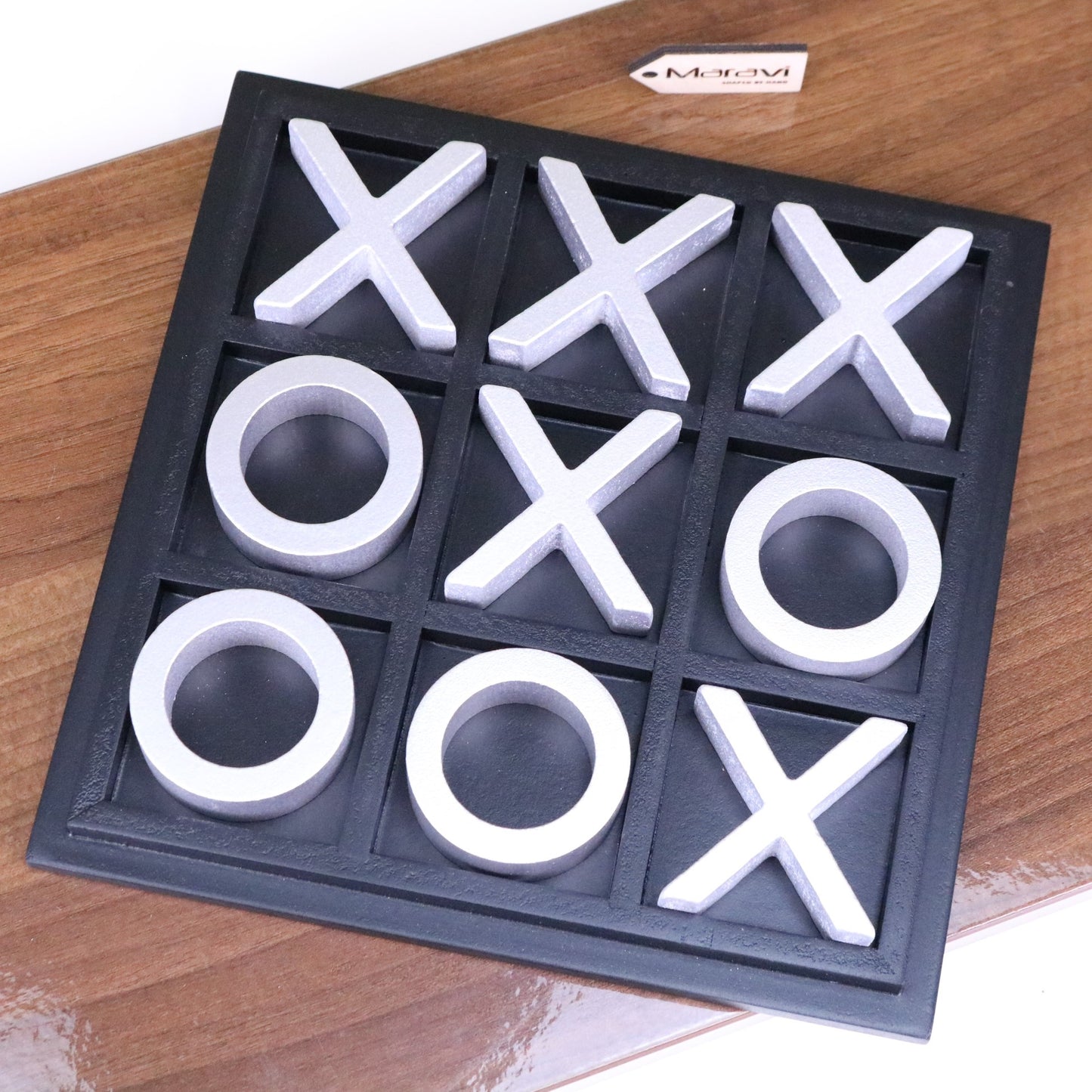 Bhavari Wooden Tic Tac Toe Game - Top View