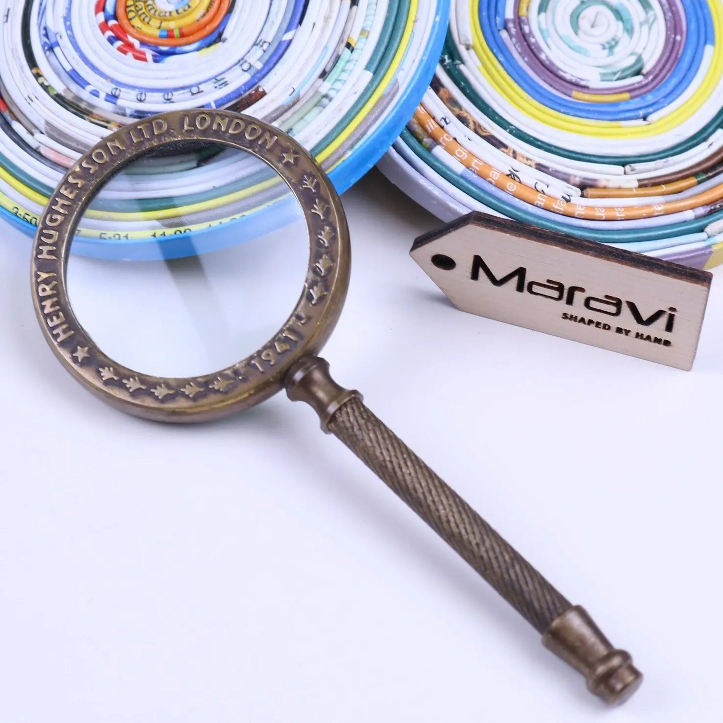 Henry Hughes Vintage Magnifying Glass - Main Image