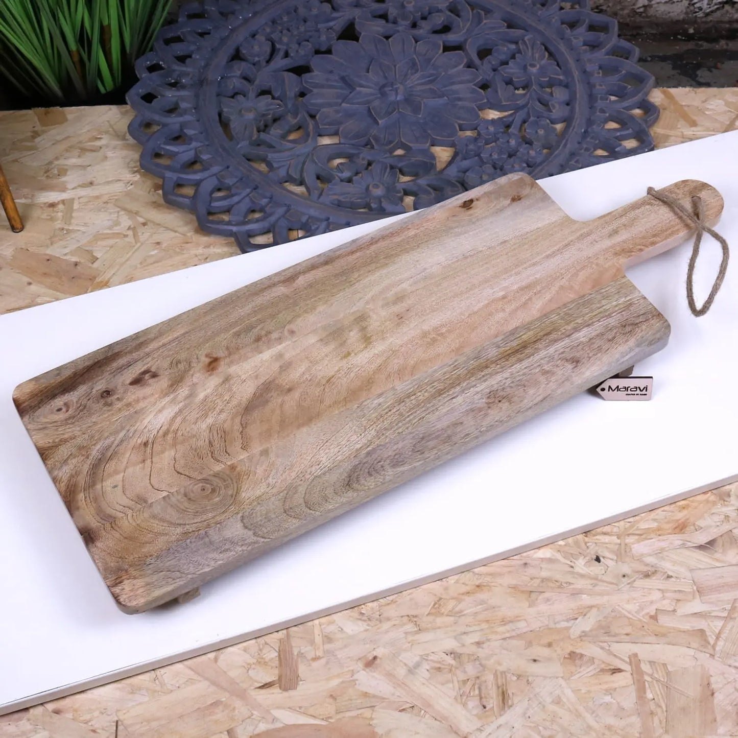 Narva 70cm Mango Wood Serving Board - Main Image