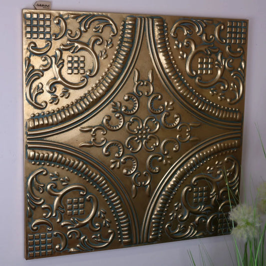 Pushkar Majesty Gold Wall Art Metal - Main Image