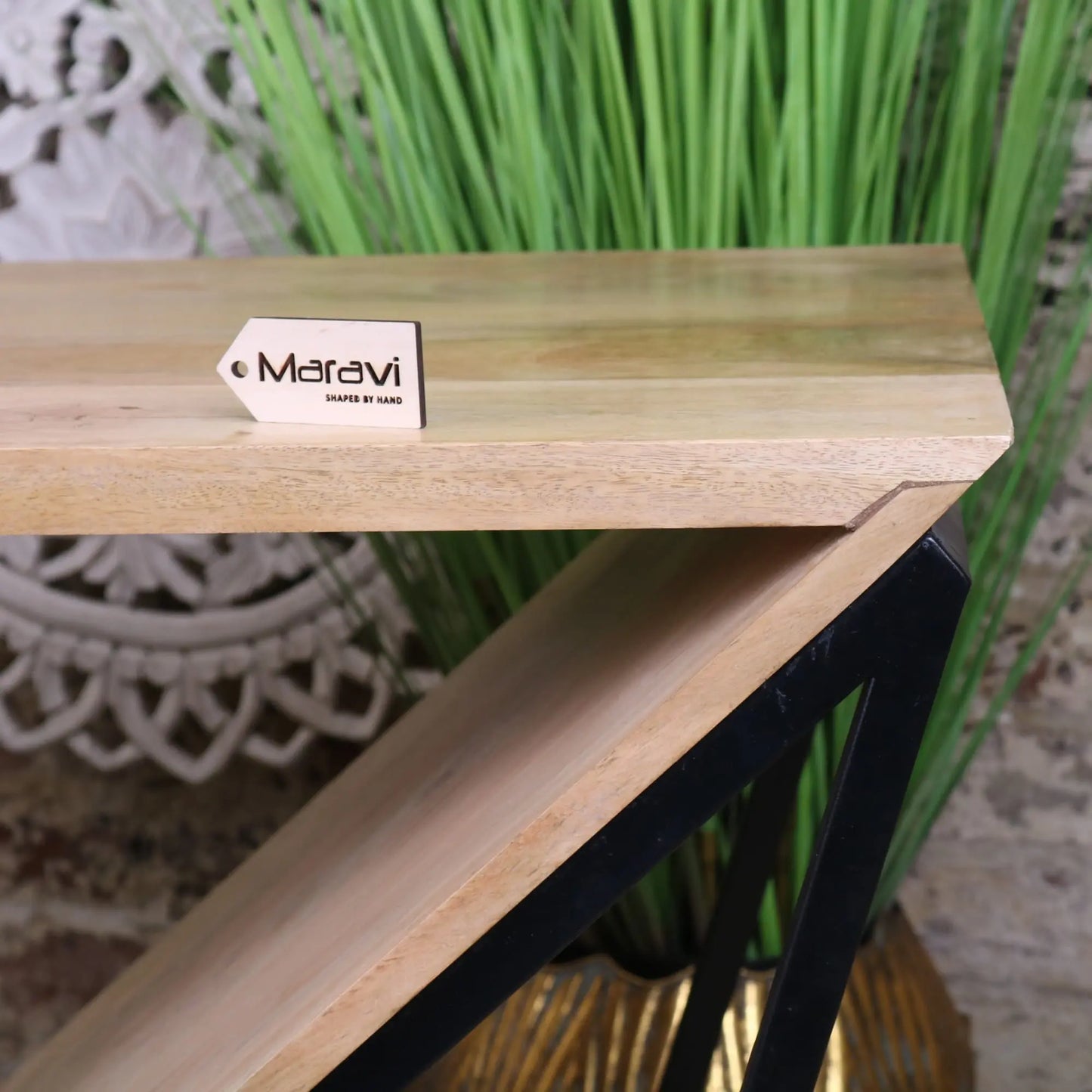 Nilgiri Nook Coffee Table - Closeup of Corner 2