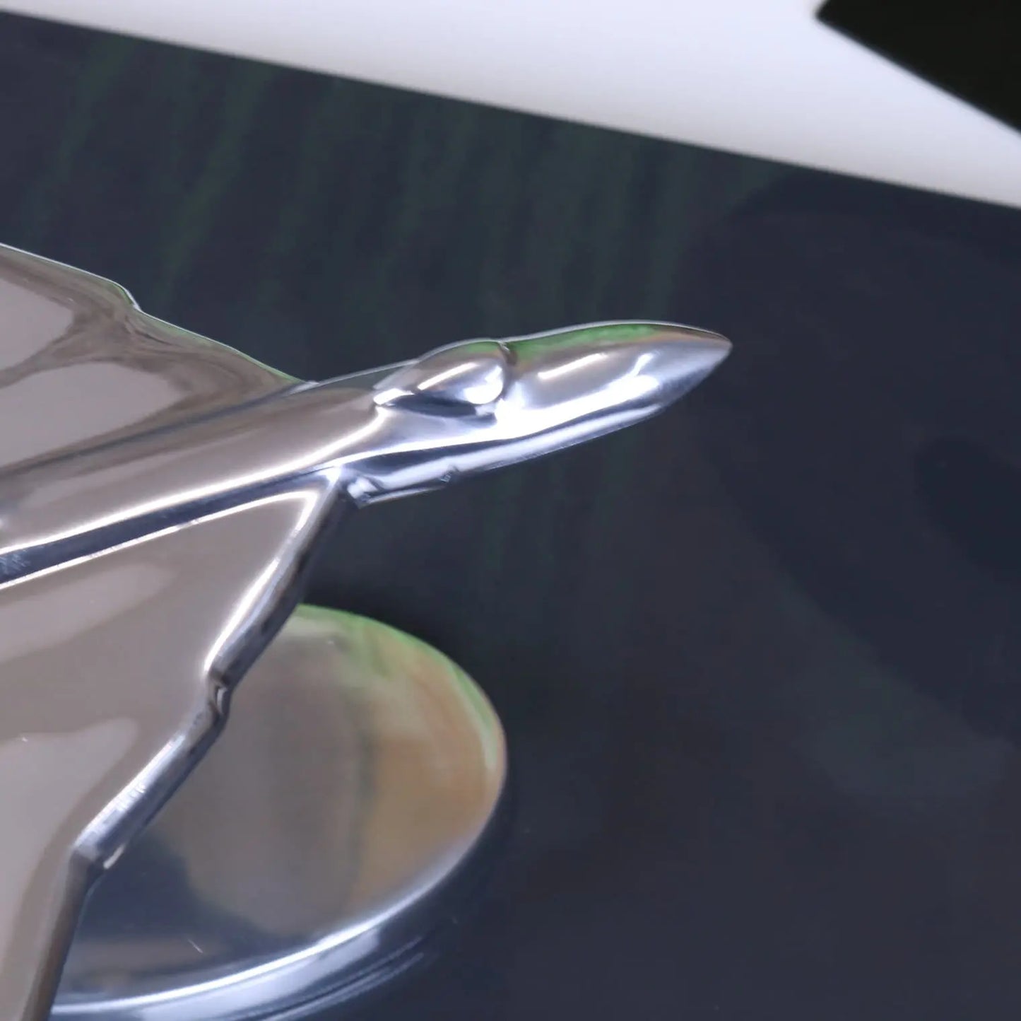 Saran Vulcan Fighter Jet Plane Model - Closeup of Nose