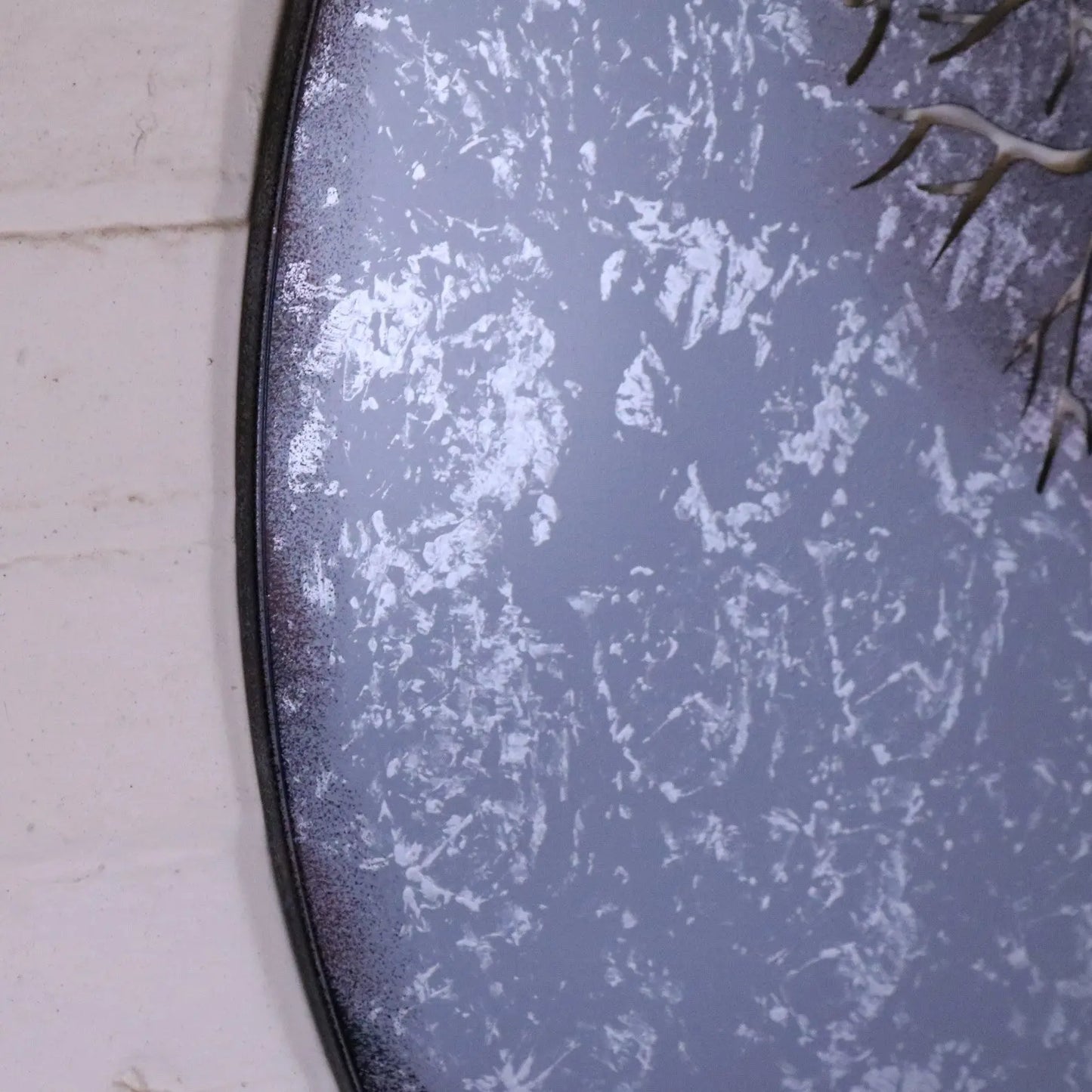 Kailora Tree Metal Garden Wall Art 100cm - Closeup of Side