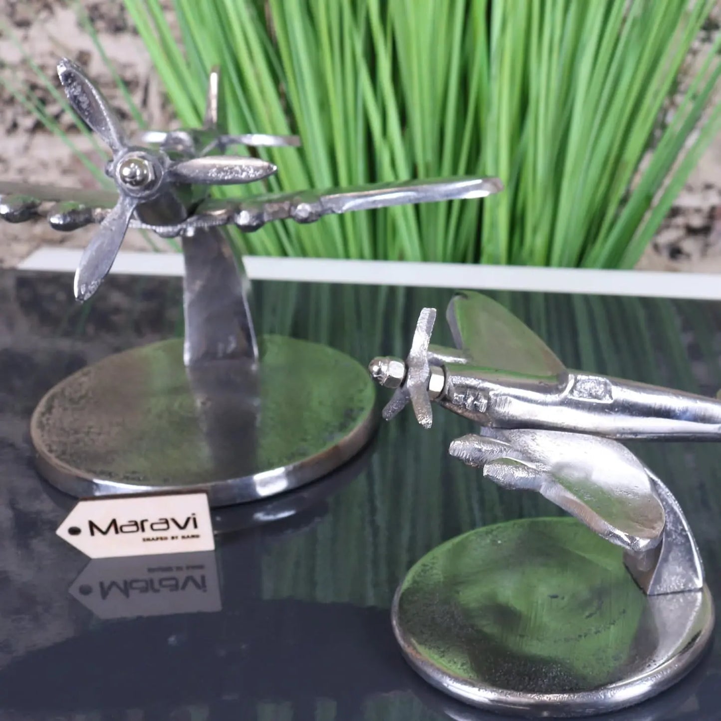 Meghna Spitfire Model Ornaments - Closeup of Propeller