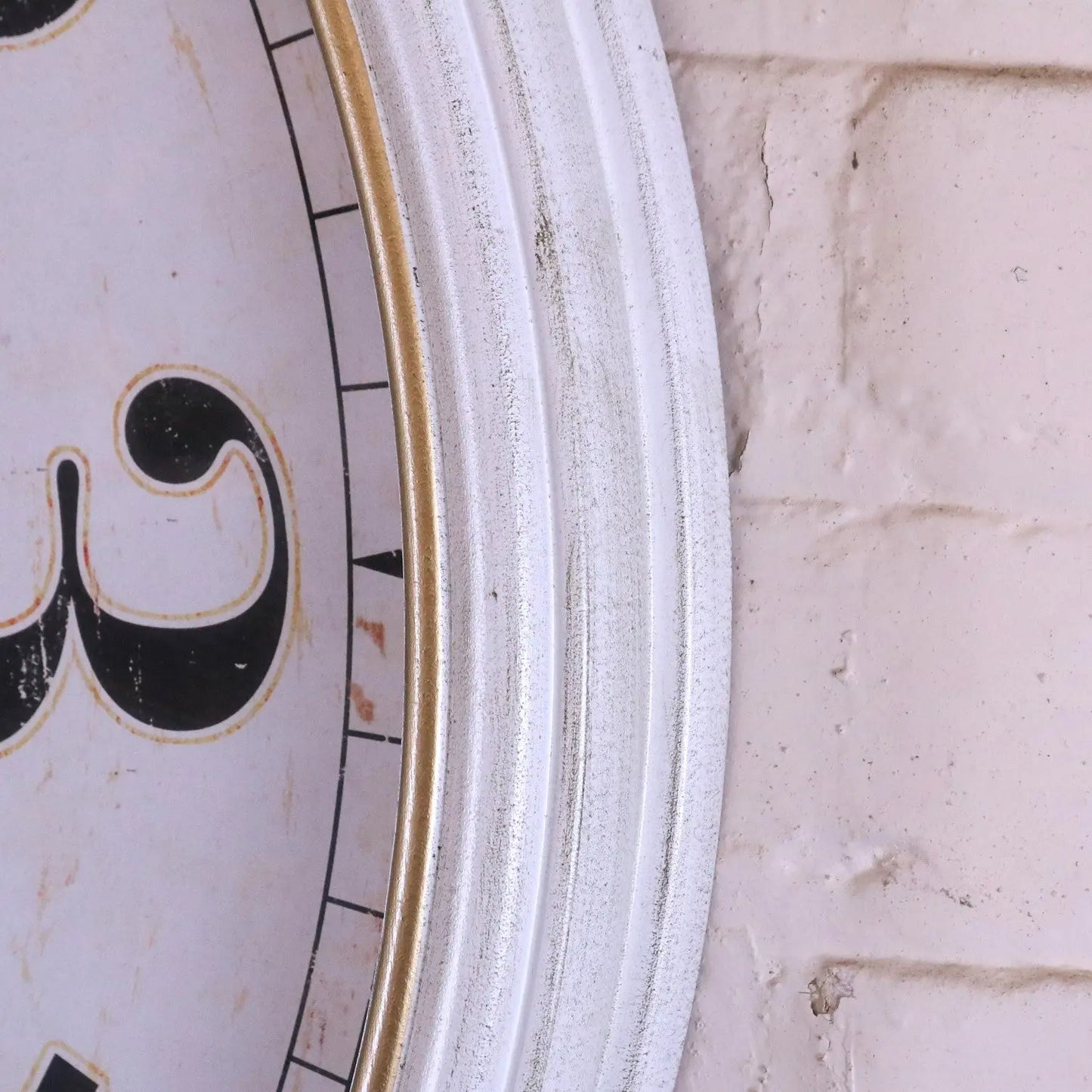 Nivara Antique Style Large Wall Clock 80cm Maravi
