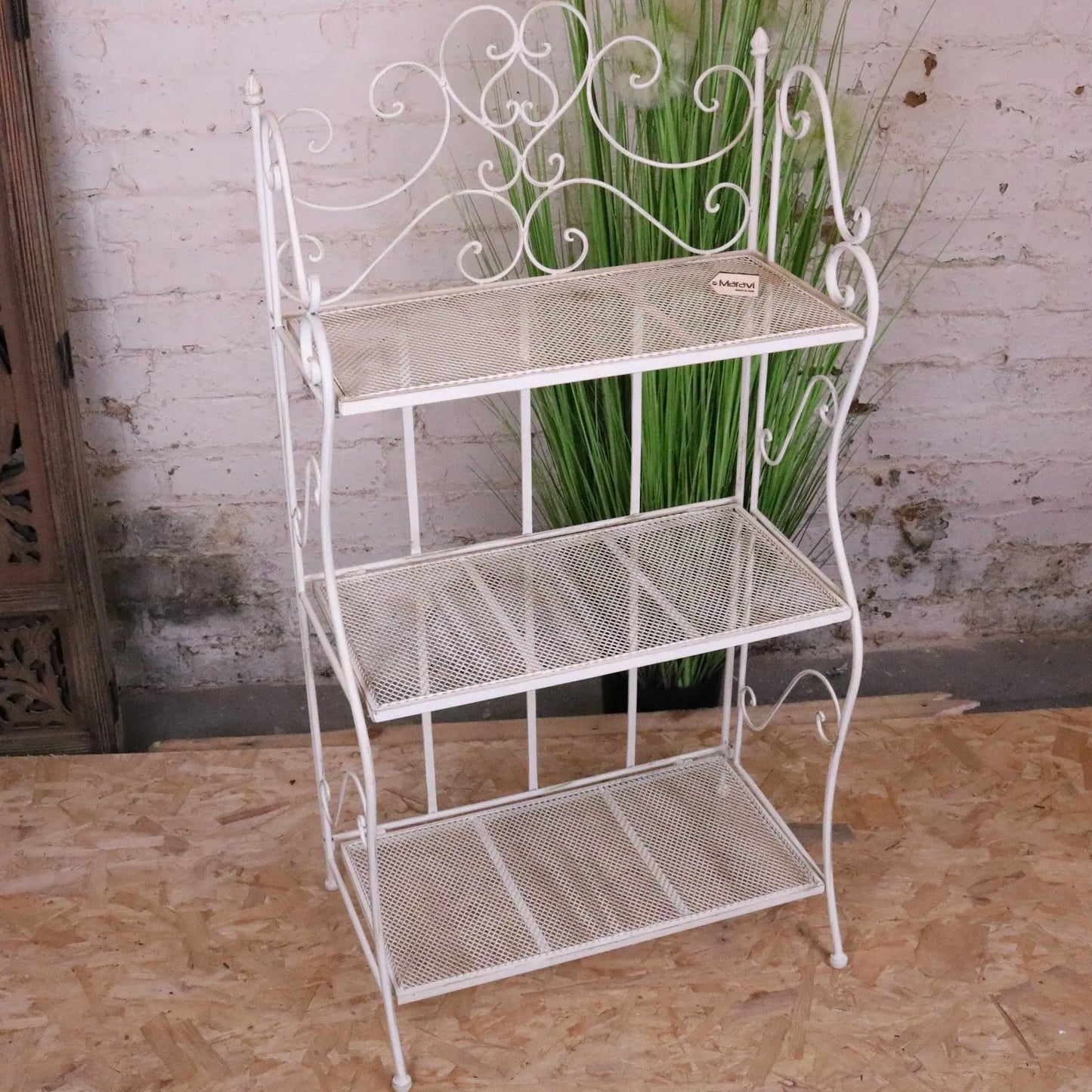 Pavitra 3 Tier Garden Shelving Unit - Side View