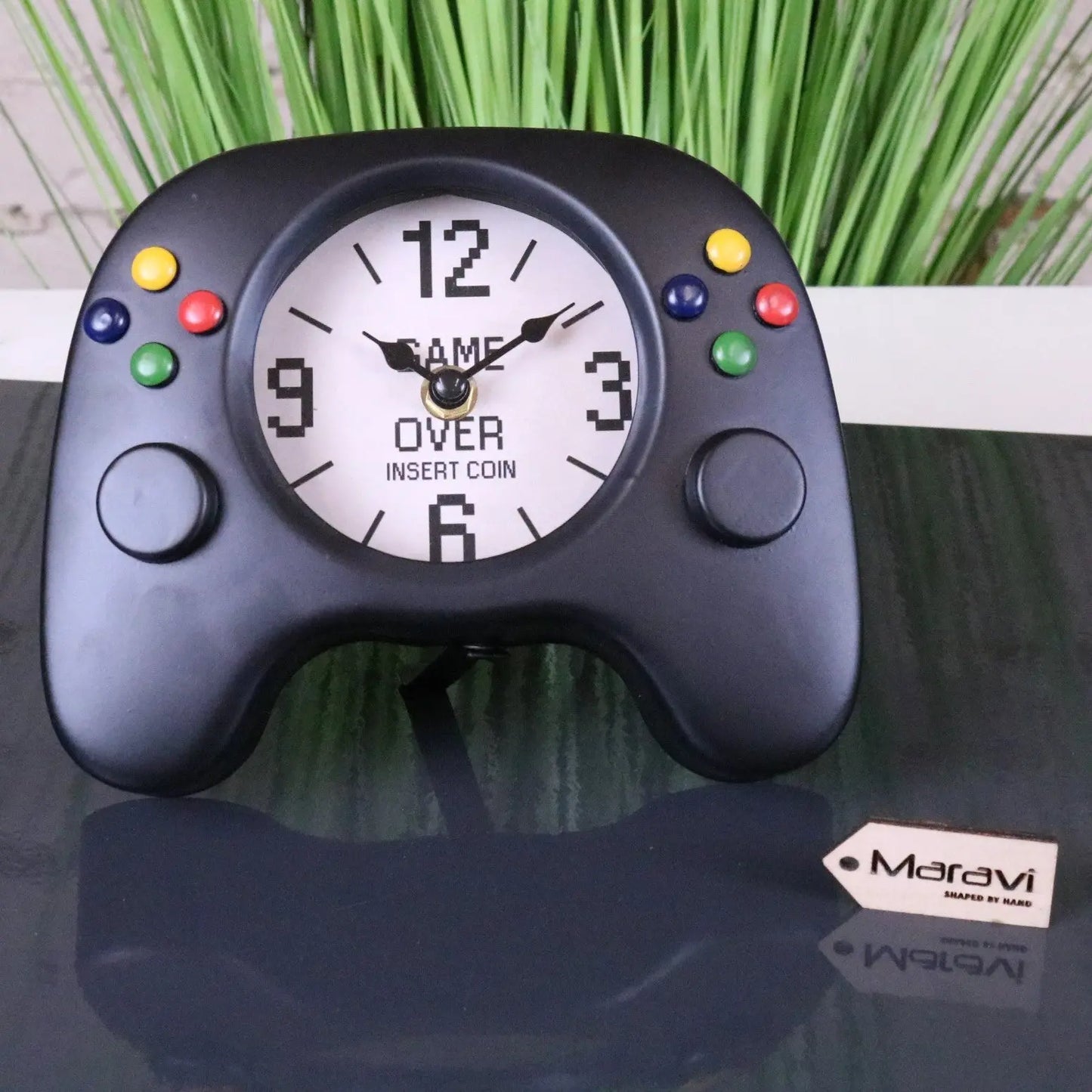Sareka Gaming Room Clock - Front View