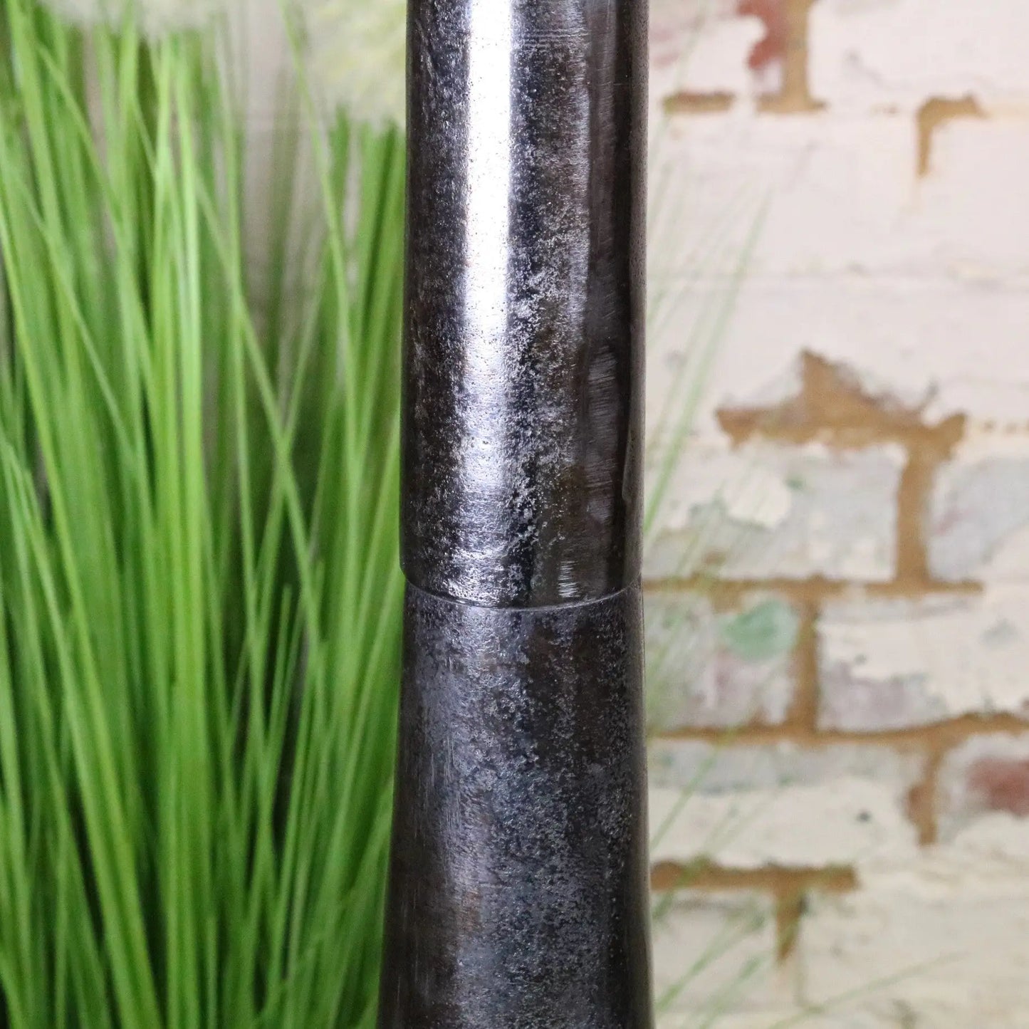 Ural Vintage Metal Coat Stand Gunmetal Colour - Closeup of Centre Post