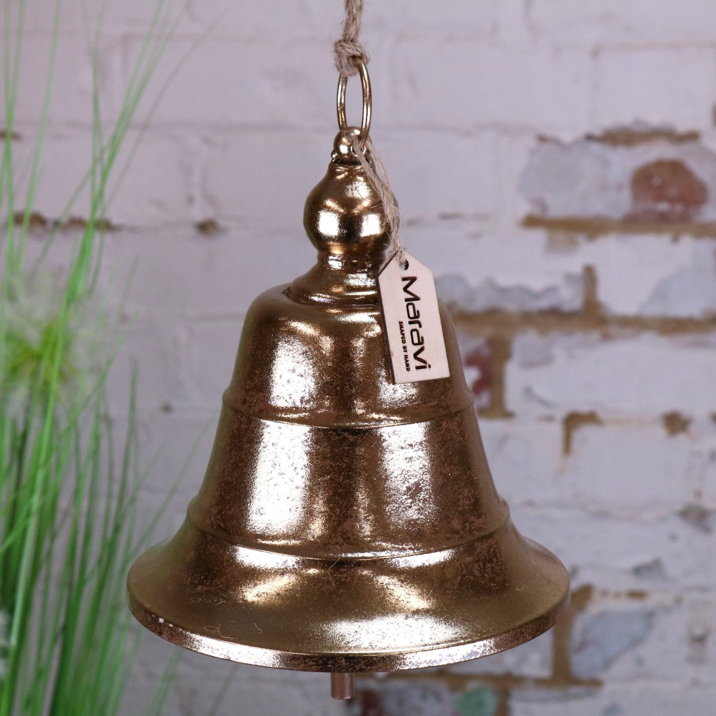 Yanika Hanging Bell Gold Colour 20cm - Main Image