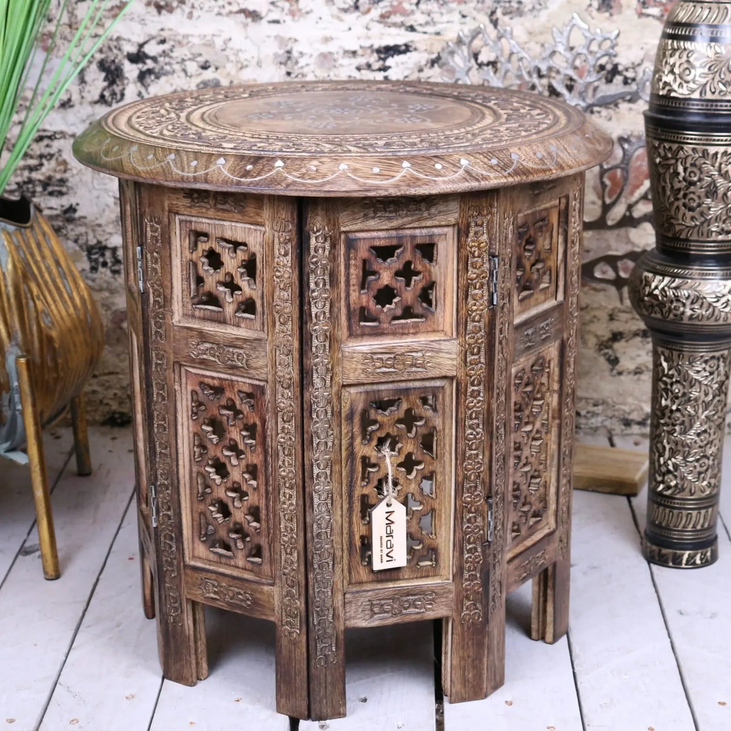 Zanskar Small Side Table - Front View