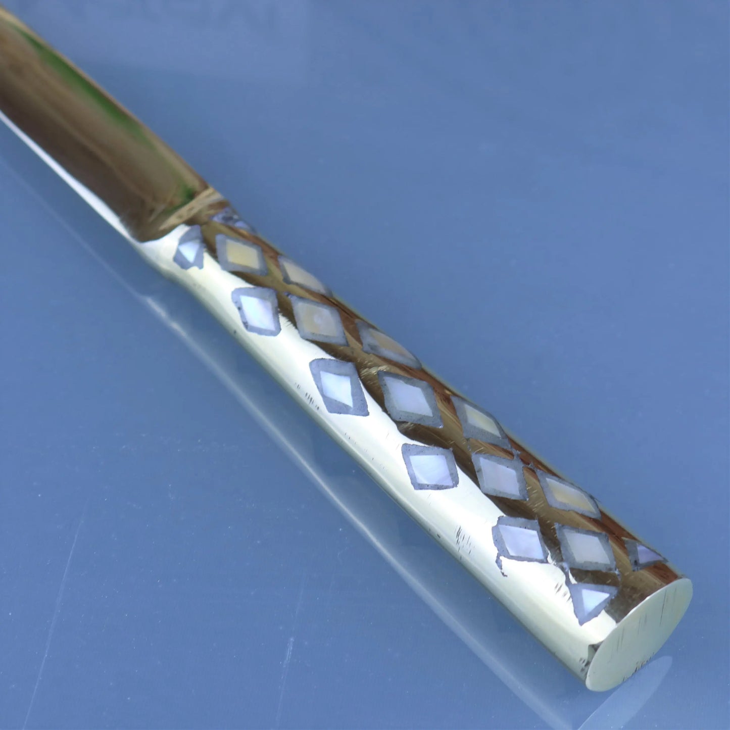 Zuari Brass Letter Opener Closeup Image