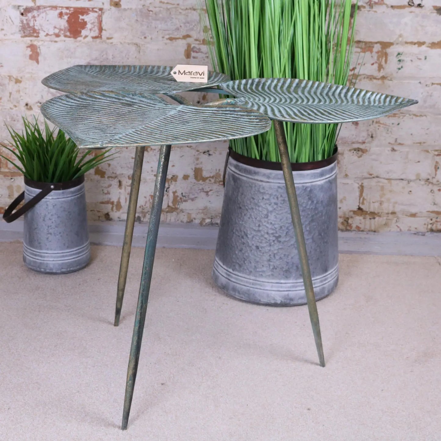 Ramai Three Leaf Shape Side Table Main Image
