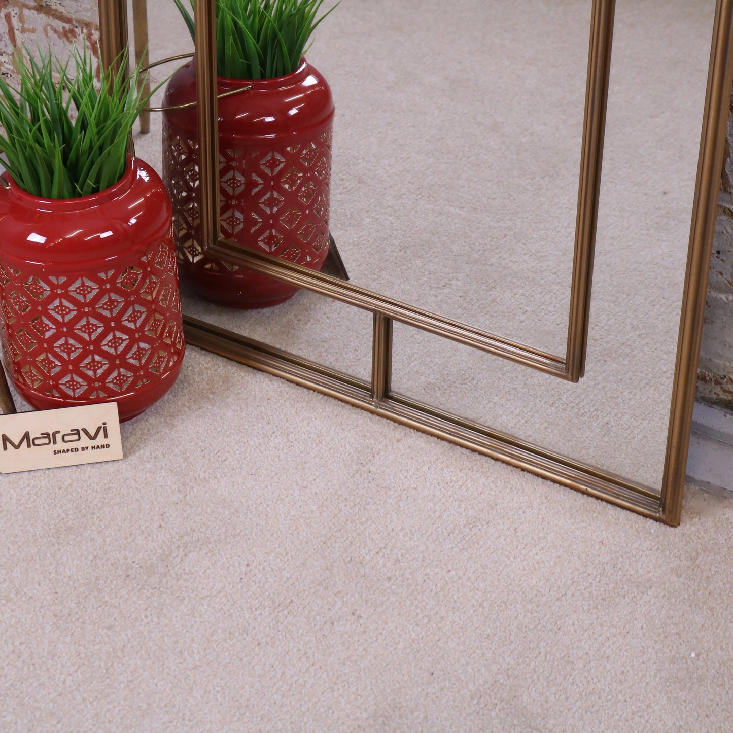 Samela Full Size Arch Mirror Maravi