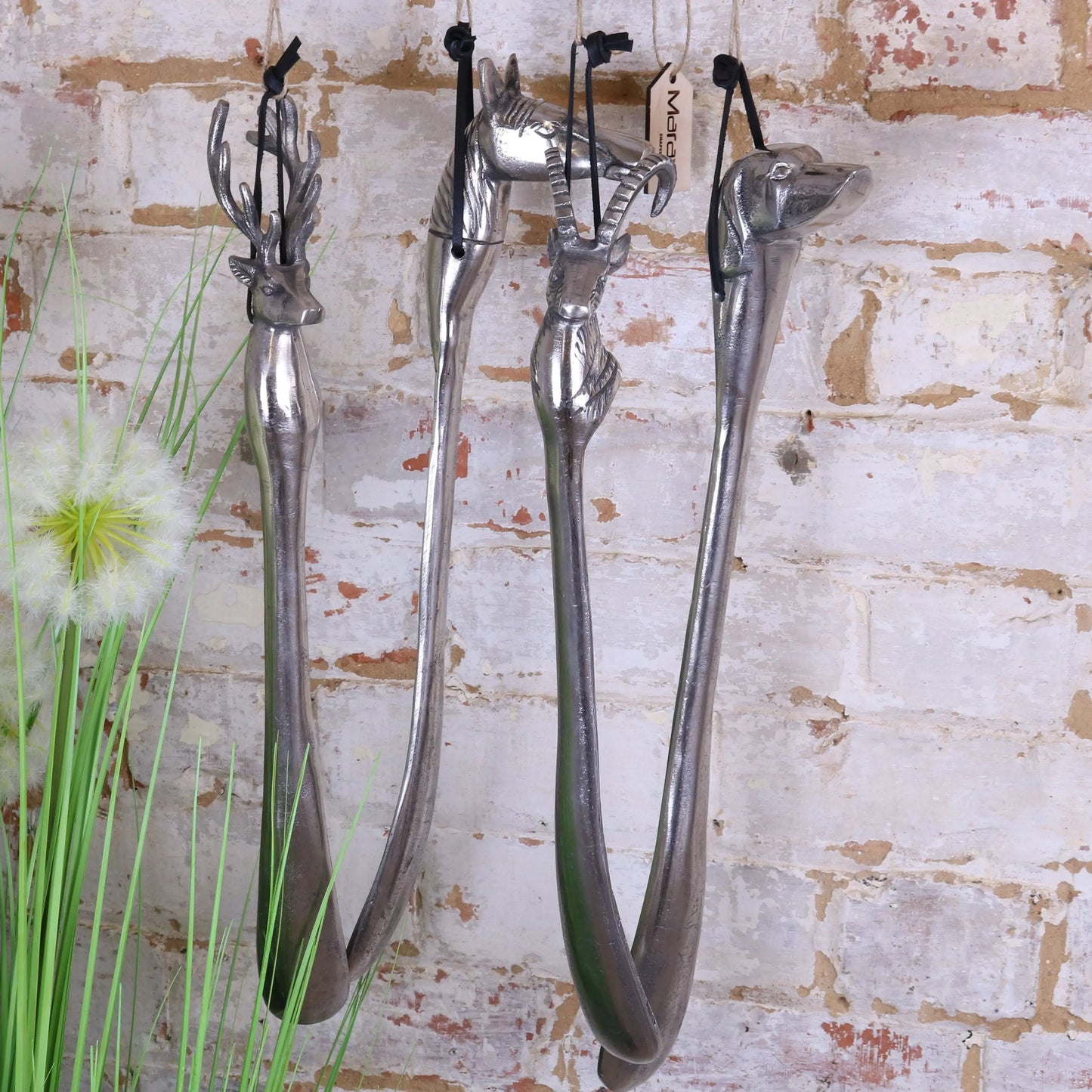 Khosa Animal Head Antique Style Shoe Horn Main Image