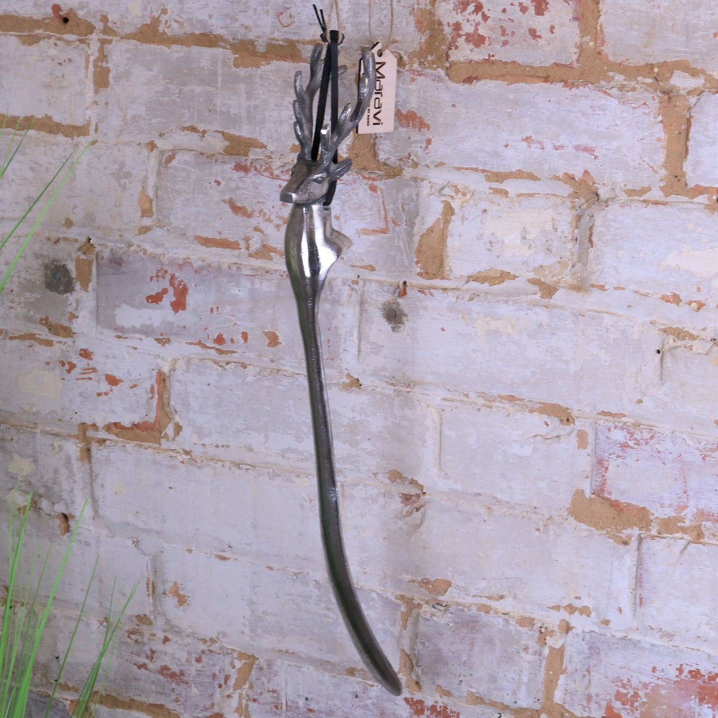 Khosa Animal Head Antique Style Shoe Horn Stag Design Main Image