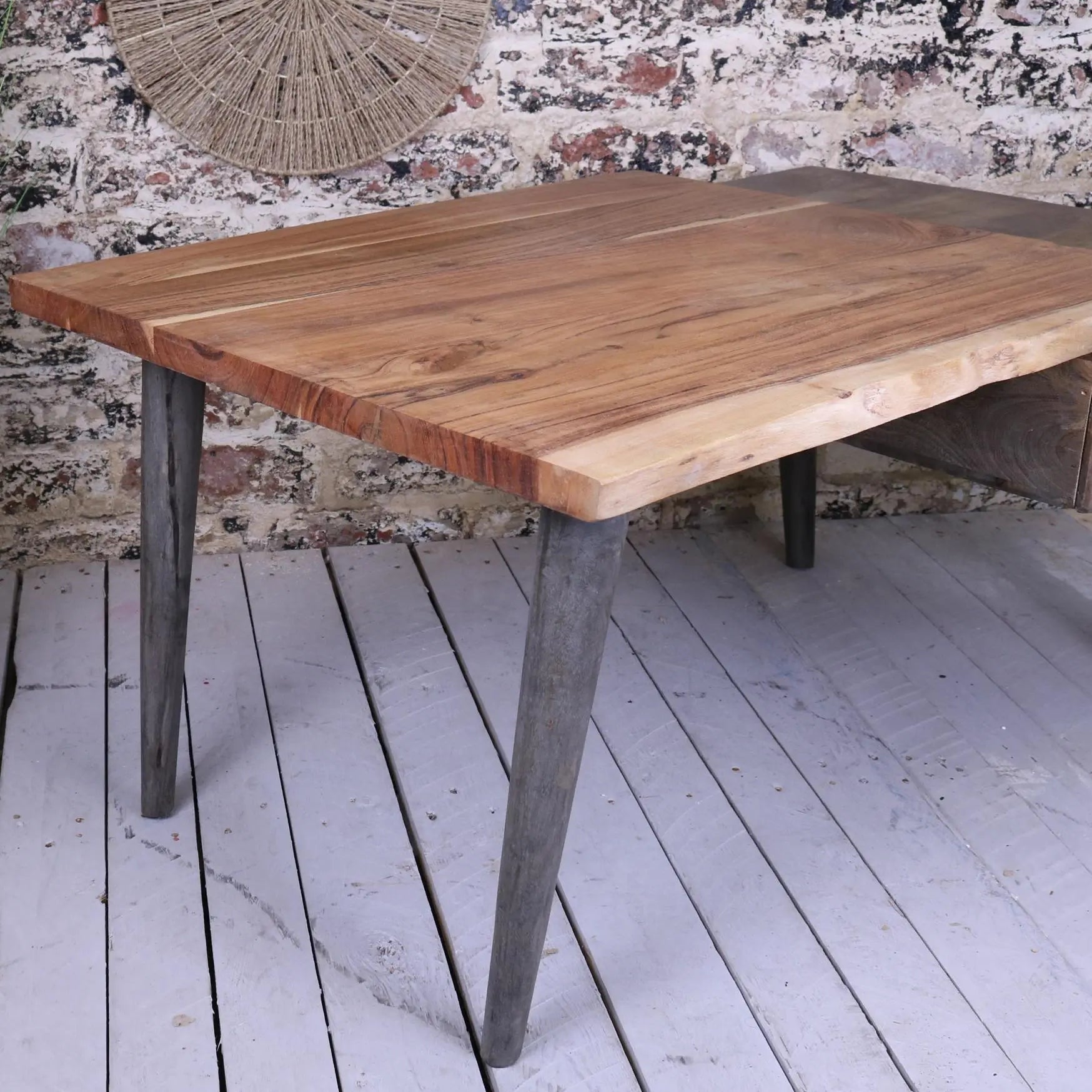Koptuli Living Edge Coffee Table Side View