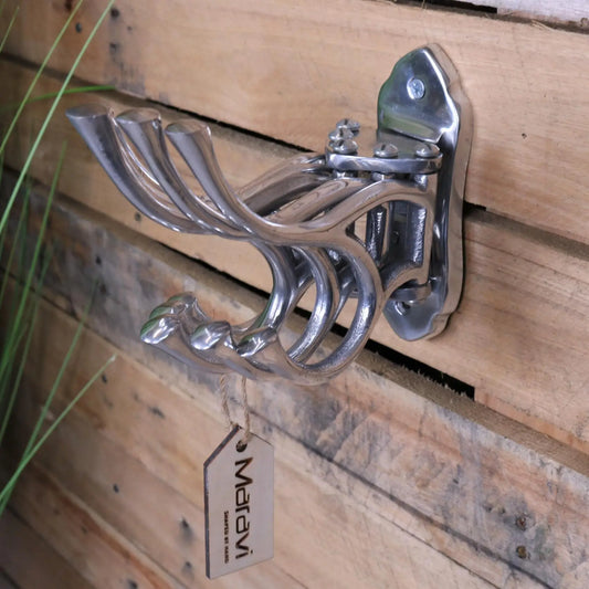 Kesda 5 Way Swivel Coat Hooks - Side View