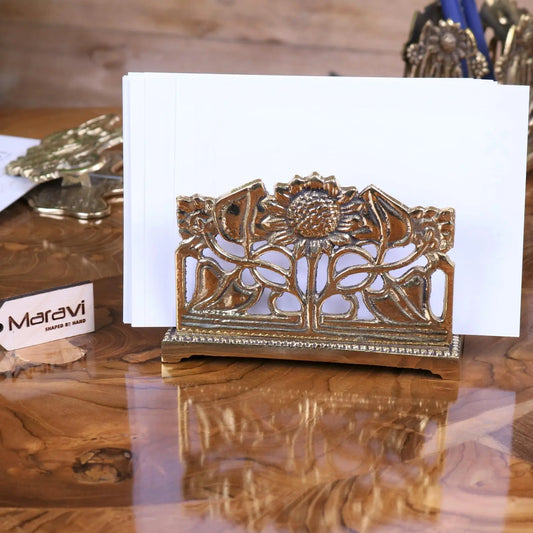 Newsa Sunflower Design Luxury Desk Accessories - Note Holder Main Image
