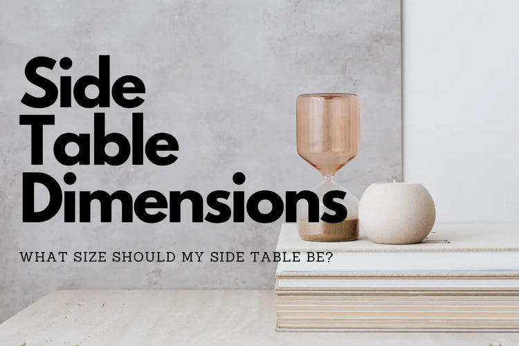 Side Table Dimensions: What Size Should My Side Table Be? - Maravi