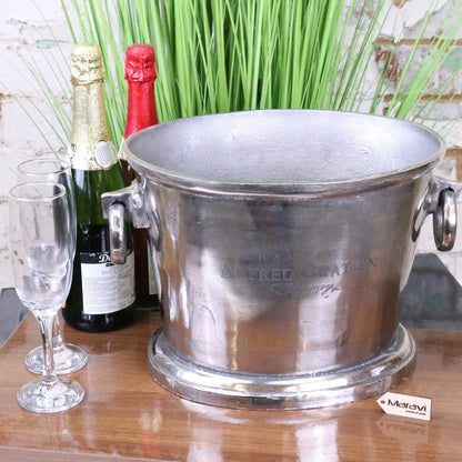 Alfred Gratien Luxury Ice Champagne Bucket - Empty Bucket Front View