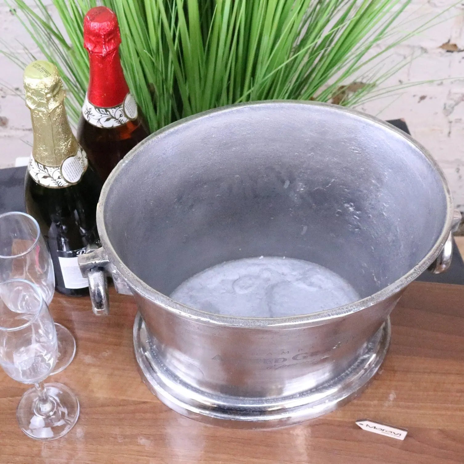 Alfred Gratien Luxury Ice Champagne Bucket - Top View