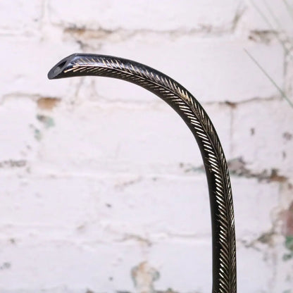 Aravalli Aftaba Brass Arabian Jug Vase Ornament 76cm - Closeup of Spout