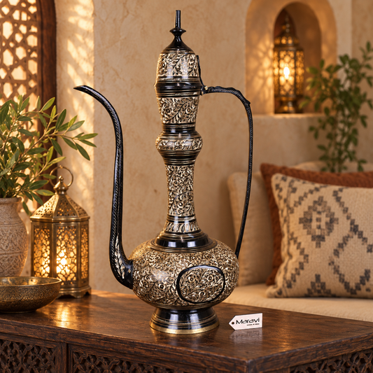 Aravalli Aftaba Brass Arabian Jug Ornament Lifestyle Image