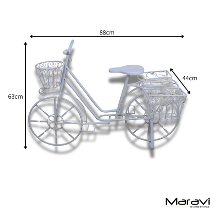 Belura Large Bicycle Planter Dimensions