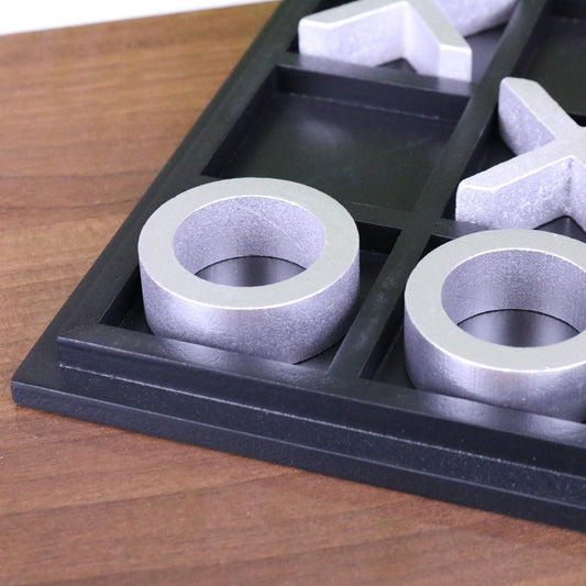 Bhavari Wooden Tic Tac Toe Game - Closeup of Corner