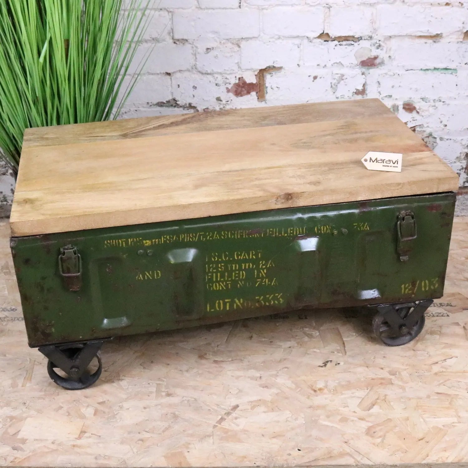 Bira Military Coffee Table Maravi