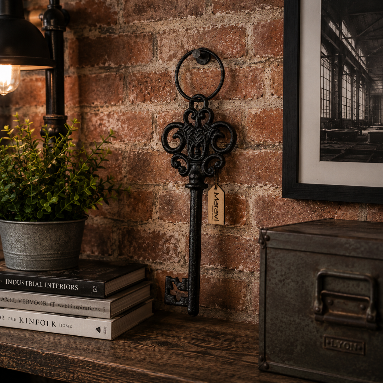 Bofli Ornamental Key Extra Large Size - Lifestyle Image