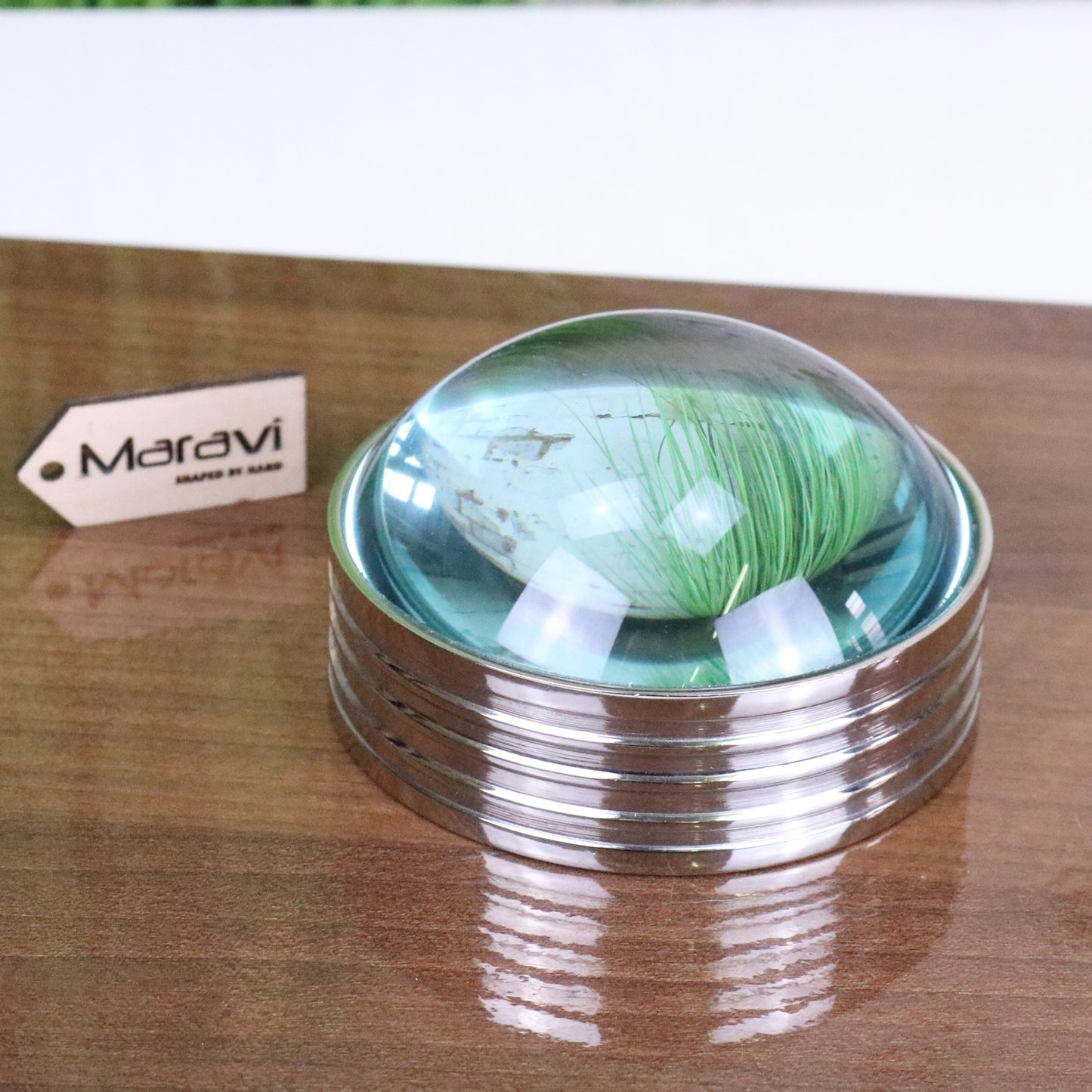 Chavira Domed Magnifying Glass Paperweight - Main Image