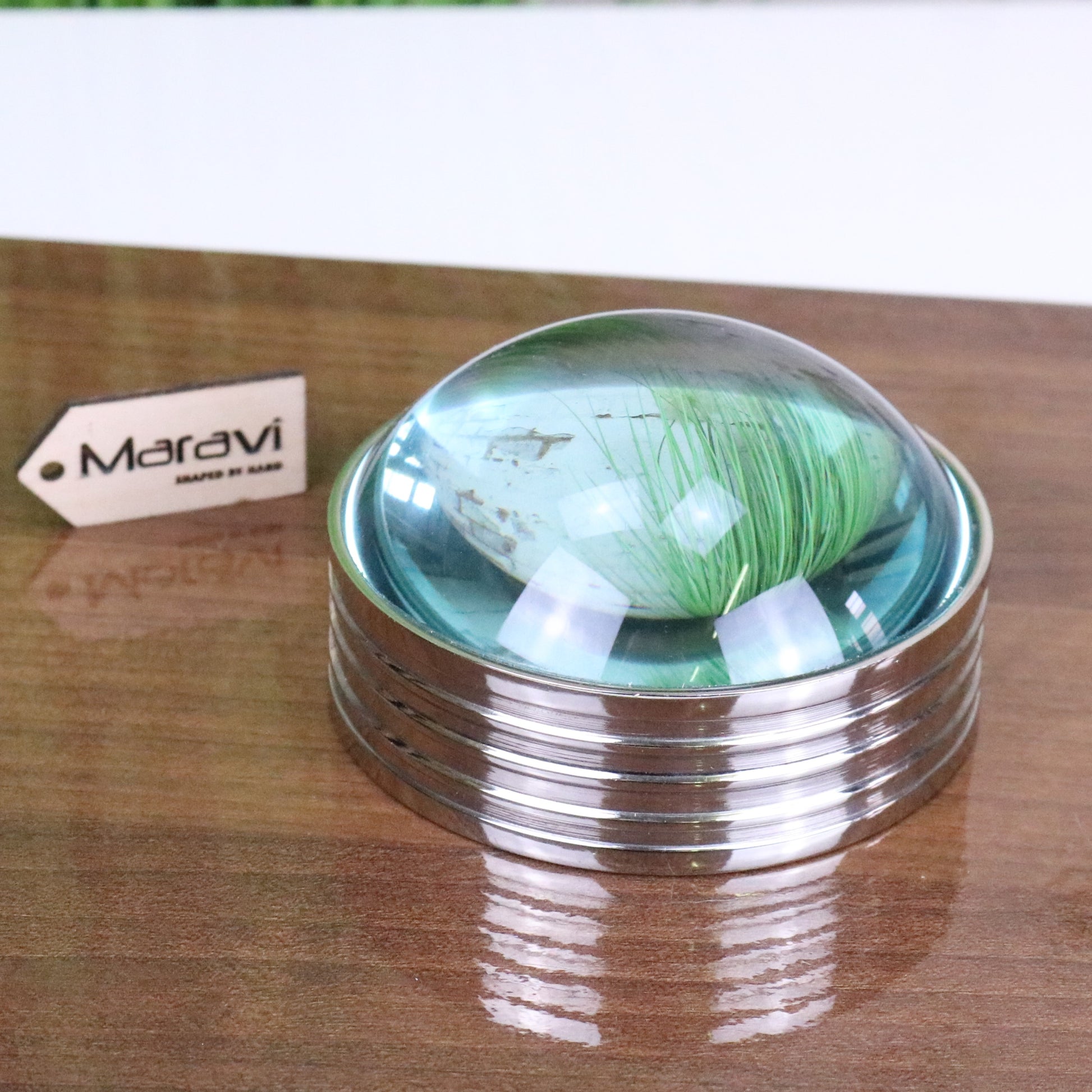 Chavira Domed Magnifying Glass Paperweight - Main Image