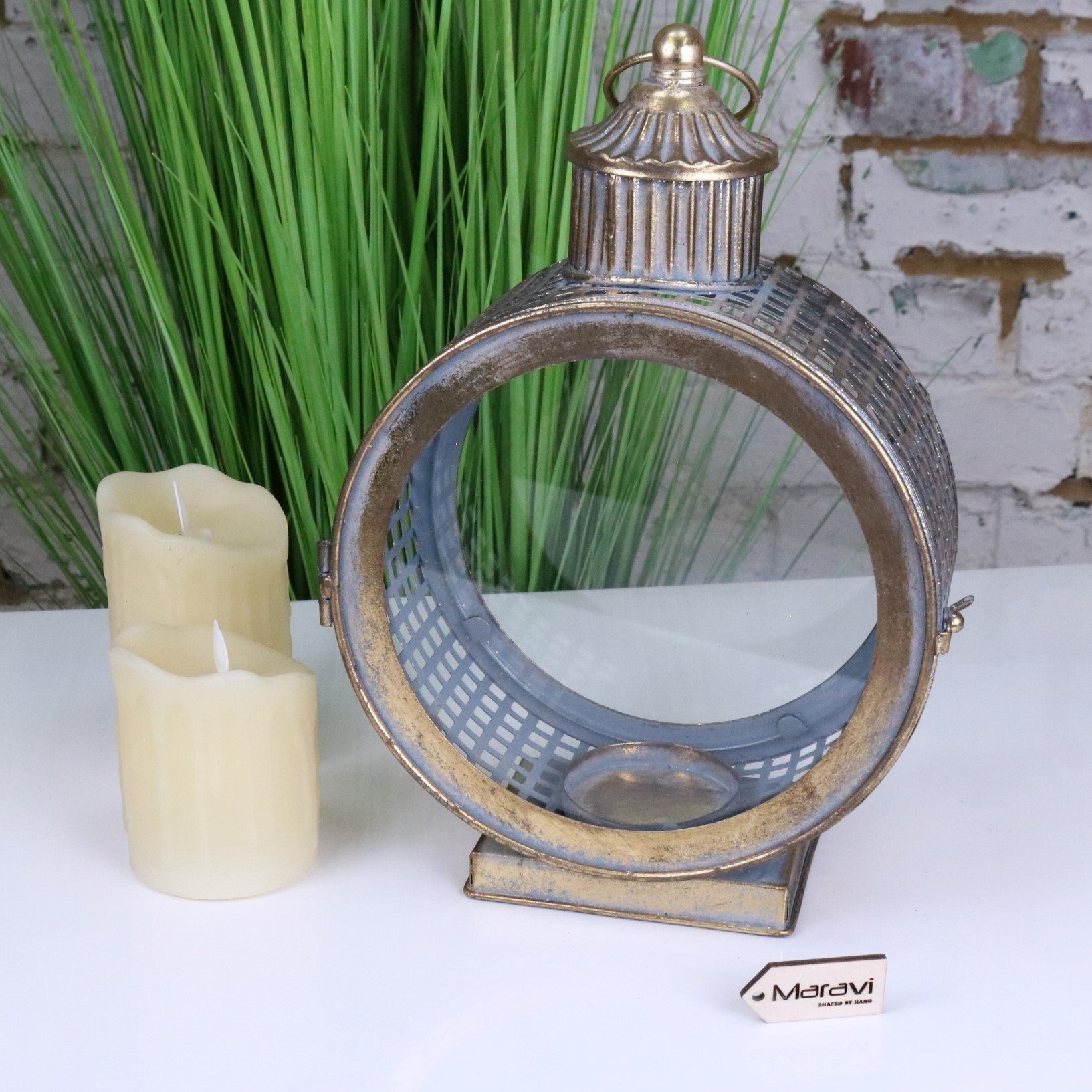 Divra Moroccan Style Round Lantern Main Image