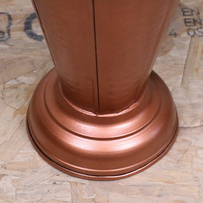 Firana Copper Umbrella Stand - Closeup of Base
