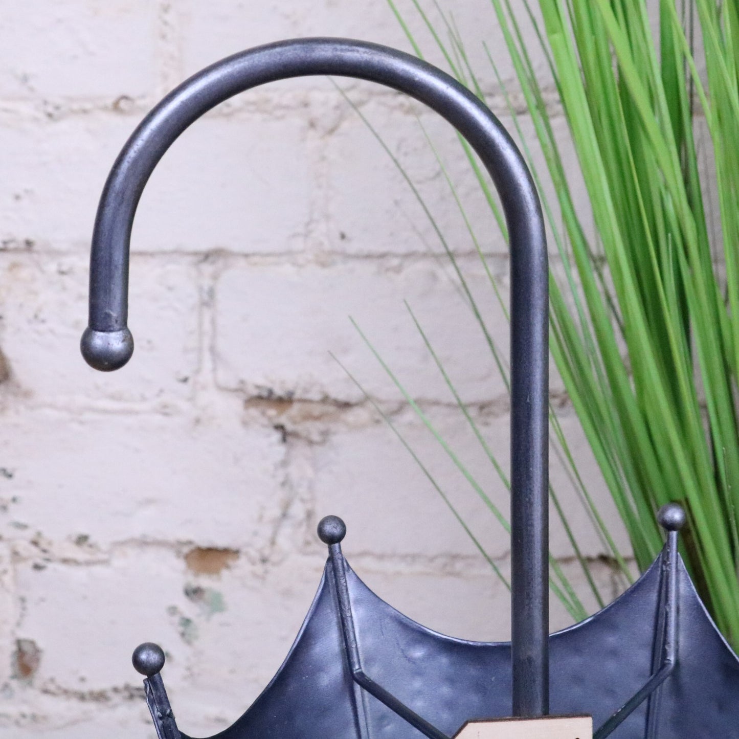 Firana Gunmetal Umbrella Stand - Closeup of Handle