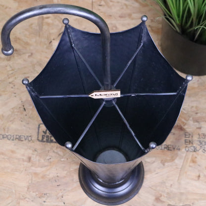 Firana Gunmetal Umbrella Stand - Top View