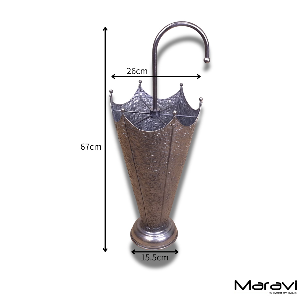 Harika Gunmetal Umbrella Stand - Dimensions