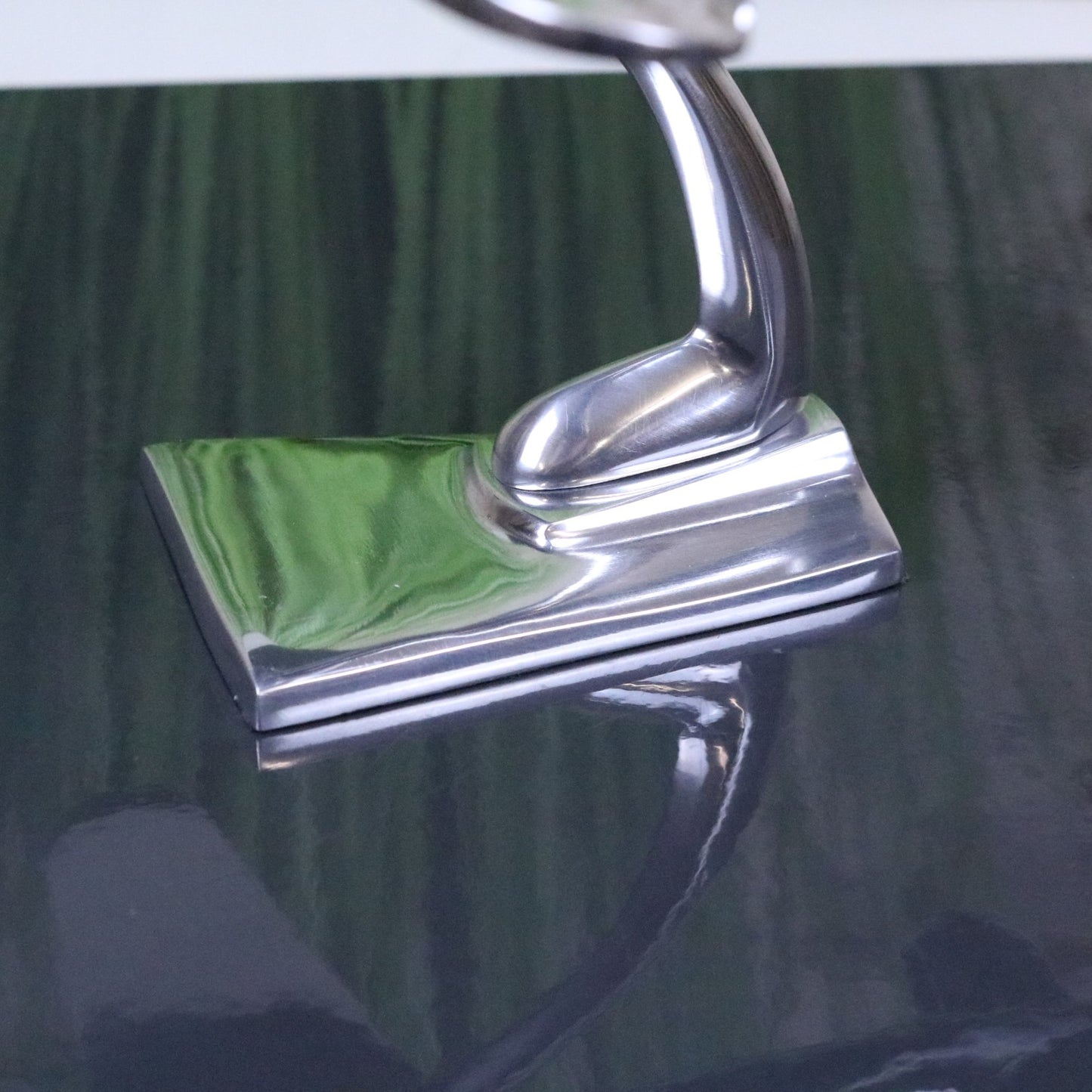 Hawker Hurricane Model Metal 25cm Plane Ornament - Closeup of Base