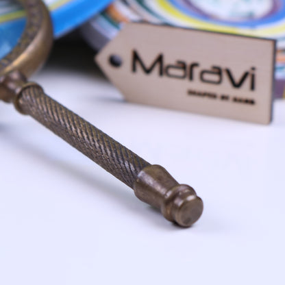 Henry Hughes Vintage Magnifying Glass - Closeup of Handle