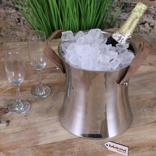 Navin Luxury Champagne Ice Bucket Double Wall - Main Image