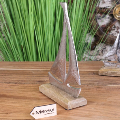 Mandvi Sailing Boat Ornament Model - Large Side View