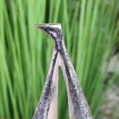 Mandvi Sailing Boat Ornament Model - Closeup of Distressed Metal