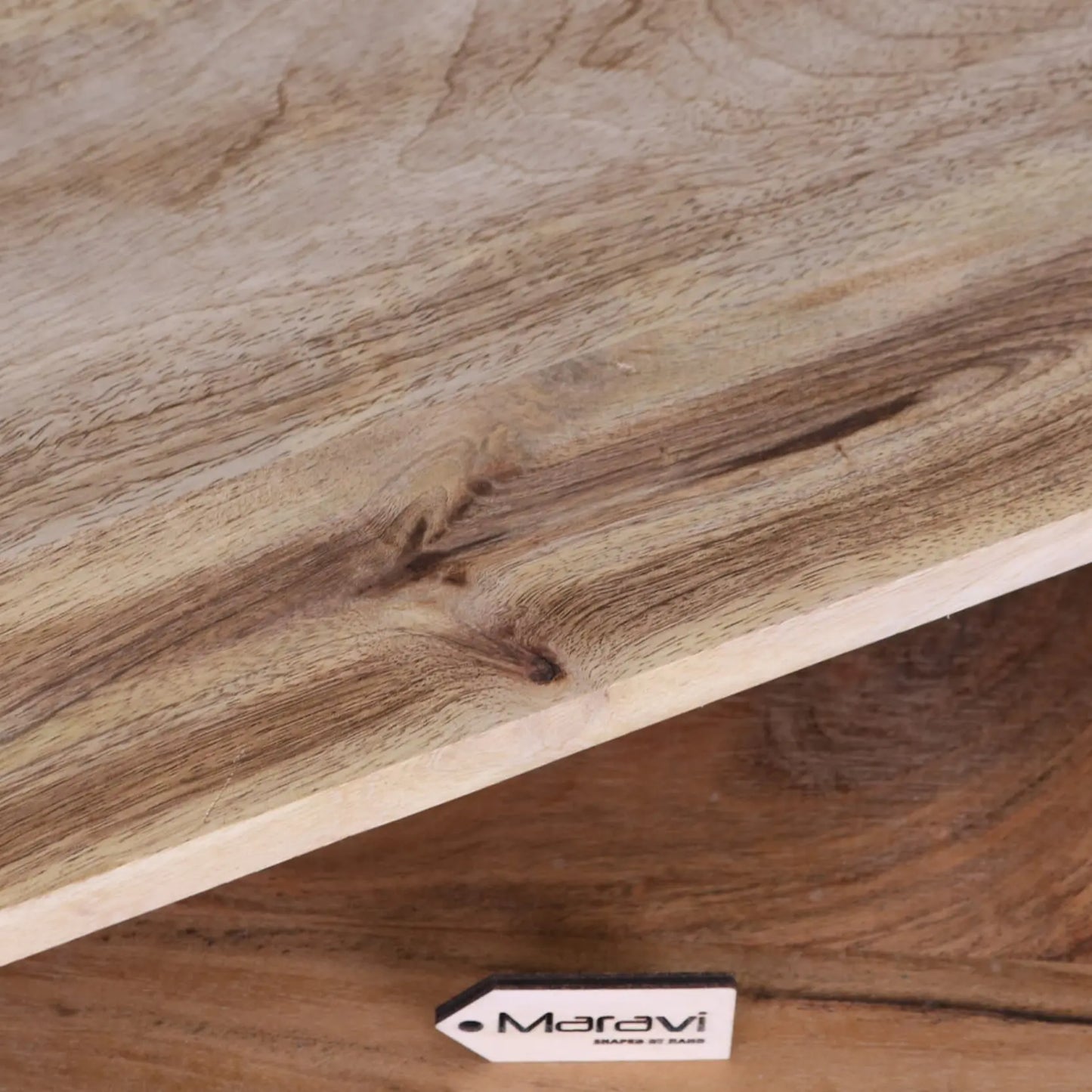 Wooden Large Serving Board 100cm - Closeup of Woodgrain