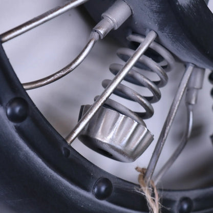 Industrial Engine Style Clock 40cm - Closeup of Spring Details