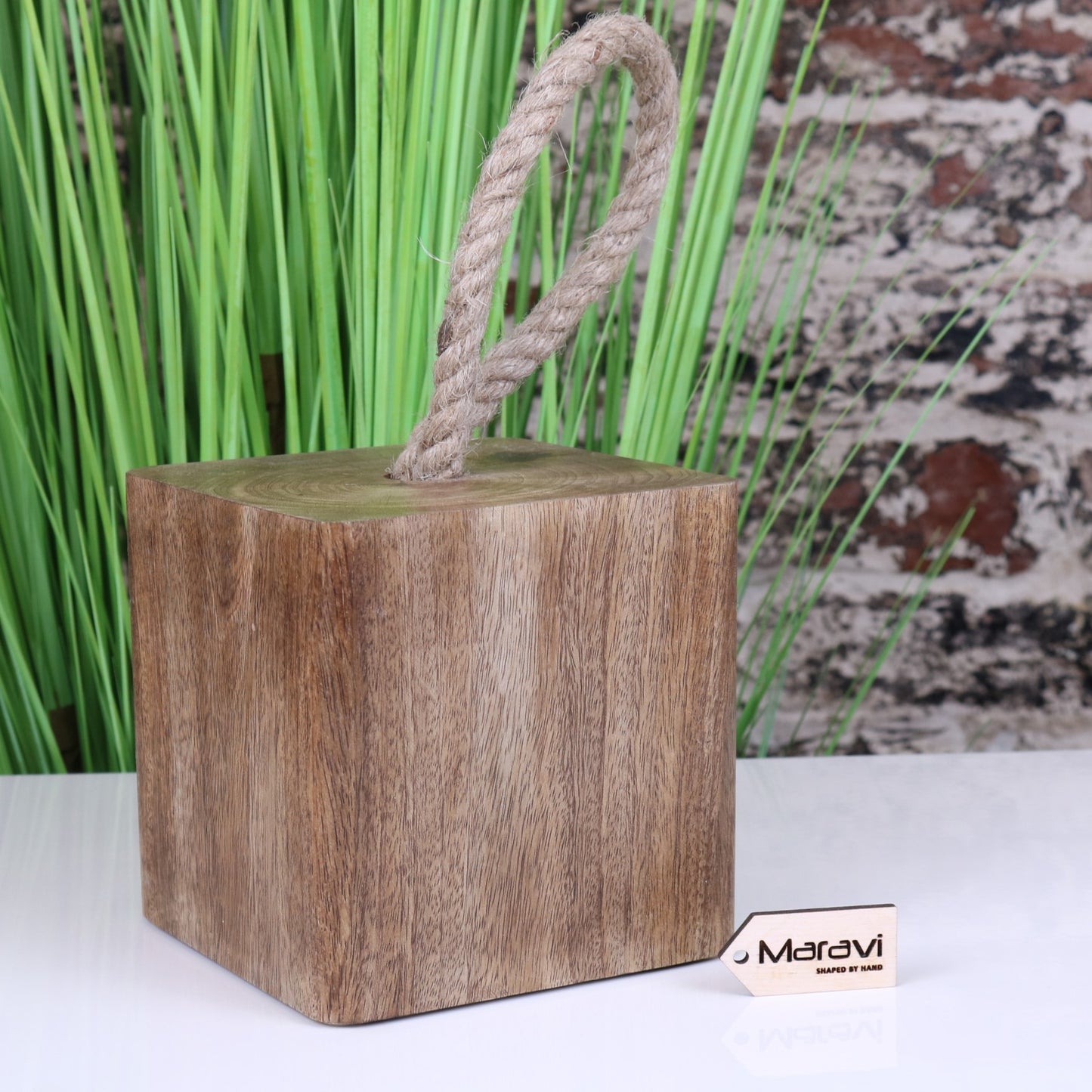 Mori Wooden Door Stop - Main Image