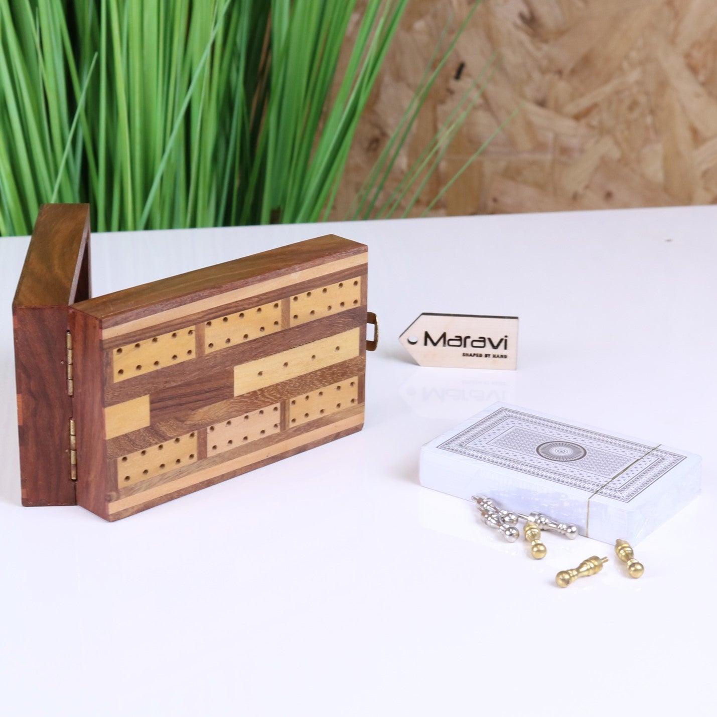 Shiri Folding Travel Cribbage Set - Main Image