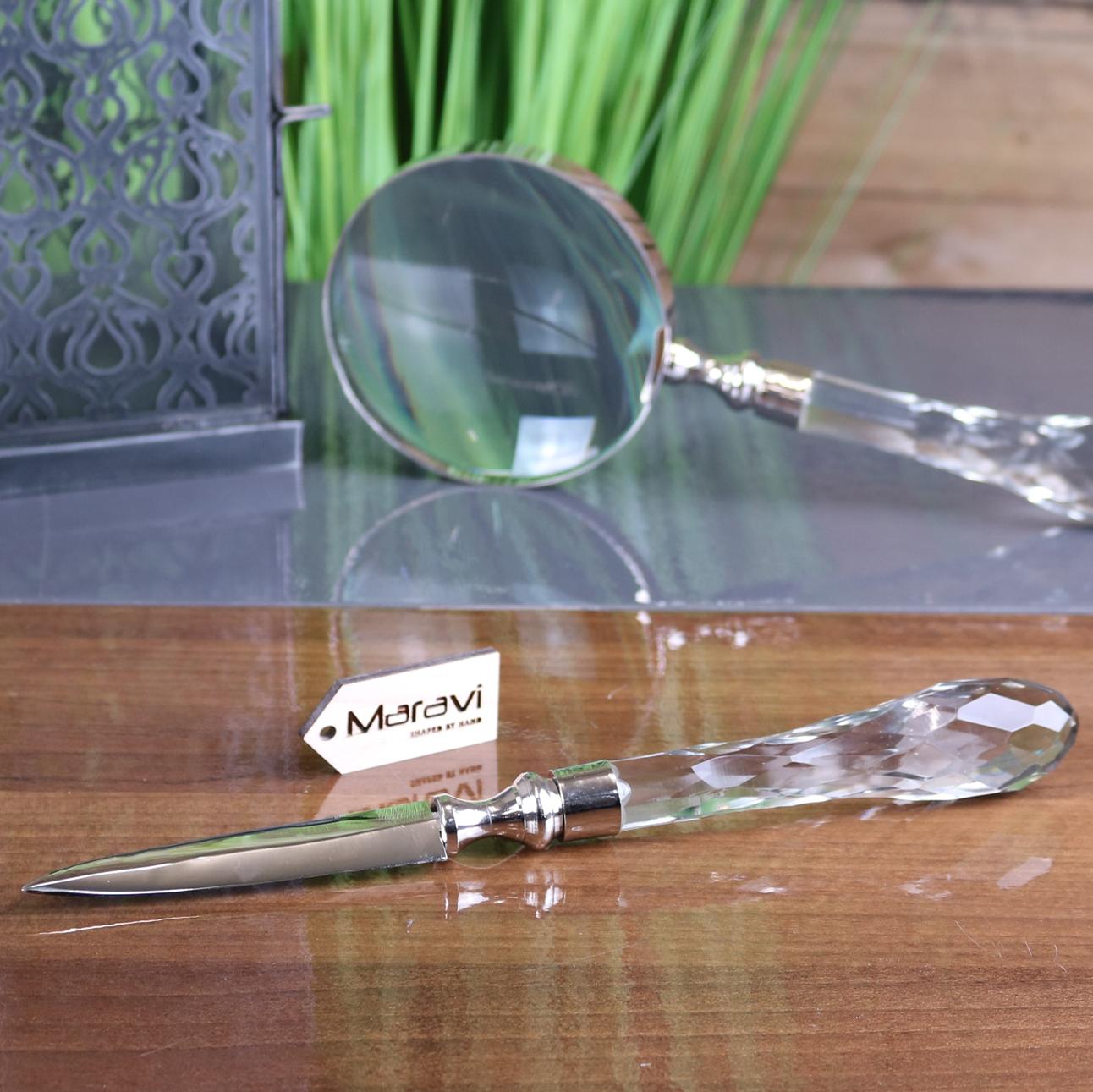 Tepun Glass Diamond Letter Opener - Main Image