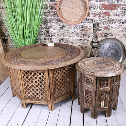 Chaliya Coffee Table and Side Table Set - Front View