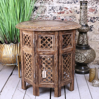 Damodar Large Side Table - Front View